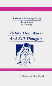 Victory Over Worry & Evil Thoughts Verse Pack